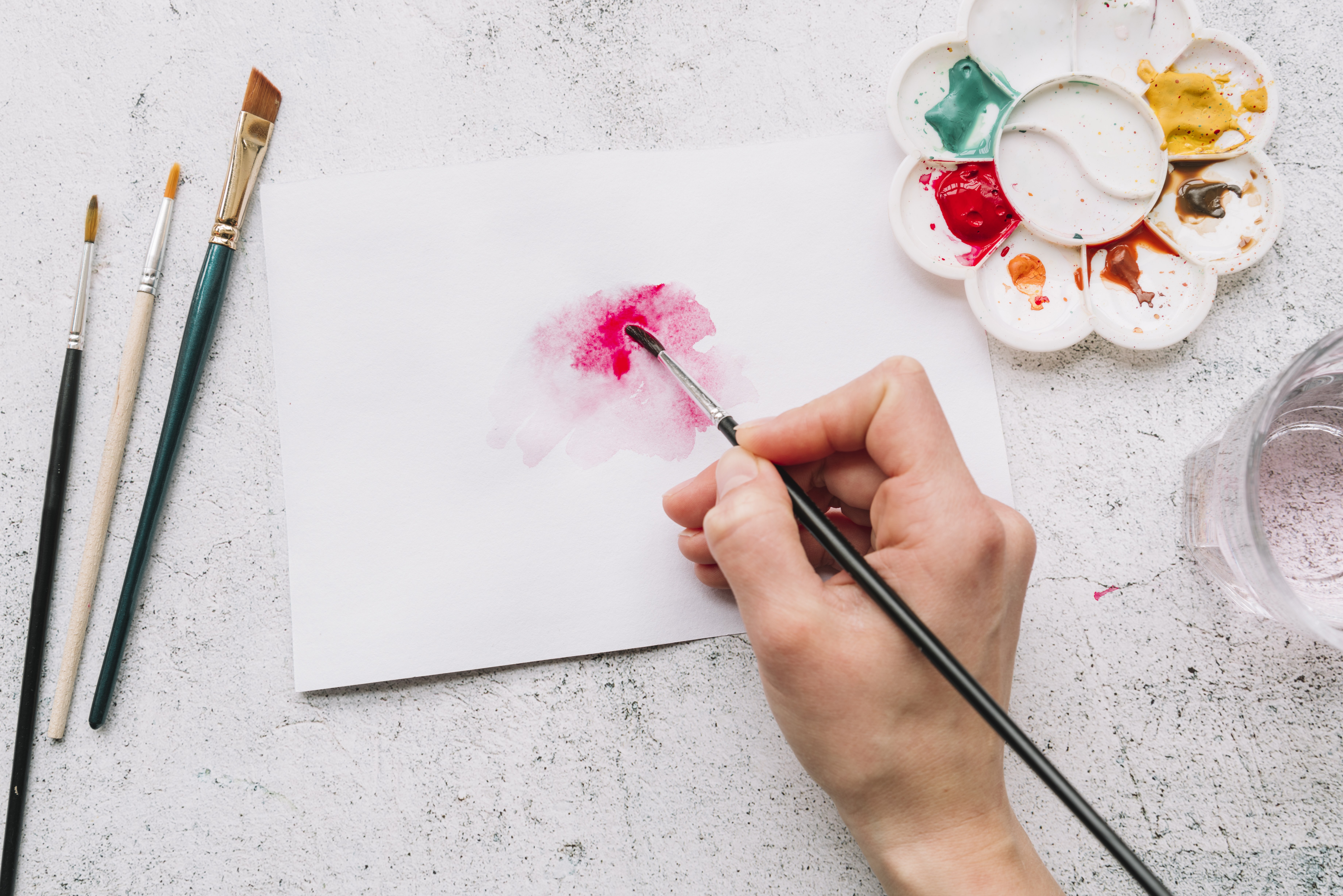 Atelier d'aquarelle en ligne — Art Existentiel Sara Lima